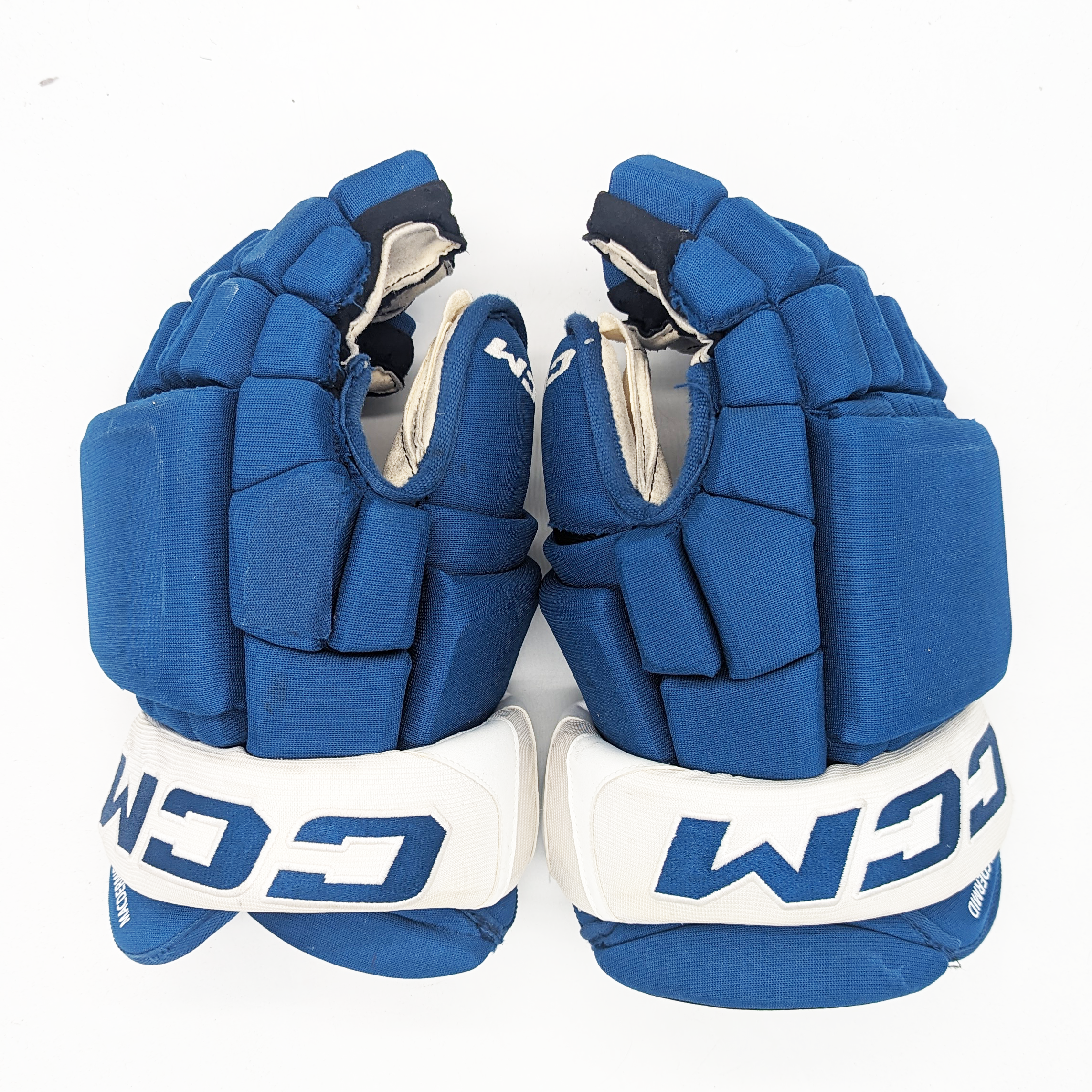 CCM UCL+ - Gant NHL Pro Stock d'occasion - Colorado Avalanche (bleu)